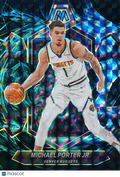 Michael Porter Jr. 2023-24 Mosaic GENESIS Prizm SSP Denver Nuggets CASE HIT #110