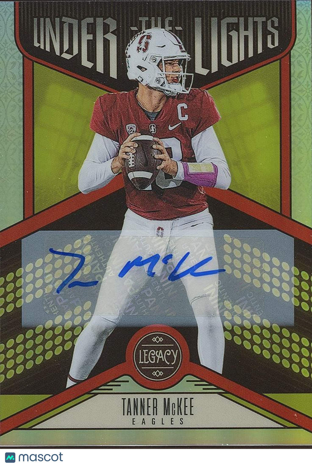 Tanner Mckee 2023 Legacy Auto Autograph RC Rookie Philadelphia Eagles