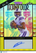 DJ Lagway 2024 Leaf Vivid Auto Autograph RC Rookie Florida Gators 5/10