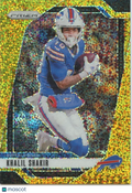 Khalil Shakir 2024 Prizm GOLD Sparkle Prizm SSP Buffalo Bills 9/24