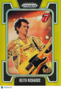 Keith Richards 2025 Prizm Rolling Stones True GOLD Prizm 1/10 #28