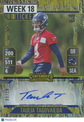 Taulia Tagovailoa 2024 Contenders Auto Autograph RC SSP Seattle Seahawks 5/18