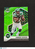 Jamison Crowder 2021 Mosaic Green Fluorescent SSP New York Jets 4/10 #159