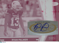 Ryan Palmer 2008 SAGE HIT Auto Autograph RC Printing Plate Texas Longhorns 1/1