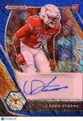 Caden Sterns 2021 Prizm Blue Shimmer SSP Auto Autograph RC Texas Longhorns 13/13