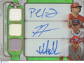 Paul Goldschmidt / Freddie Freeman 2014 Triple Threads Auto Autograph Patch 1/18
