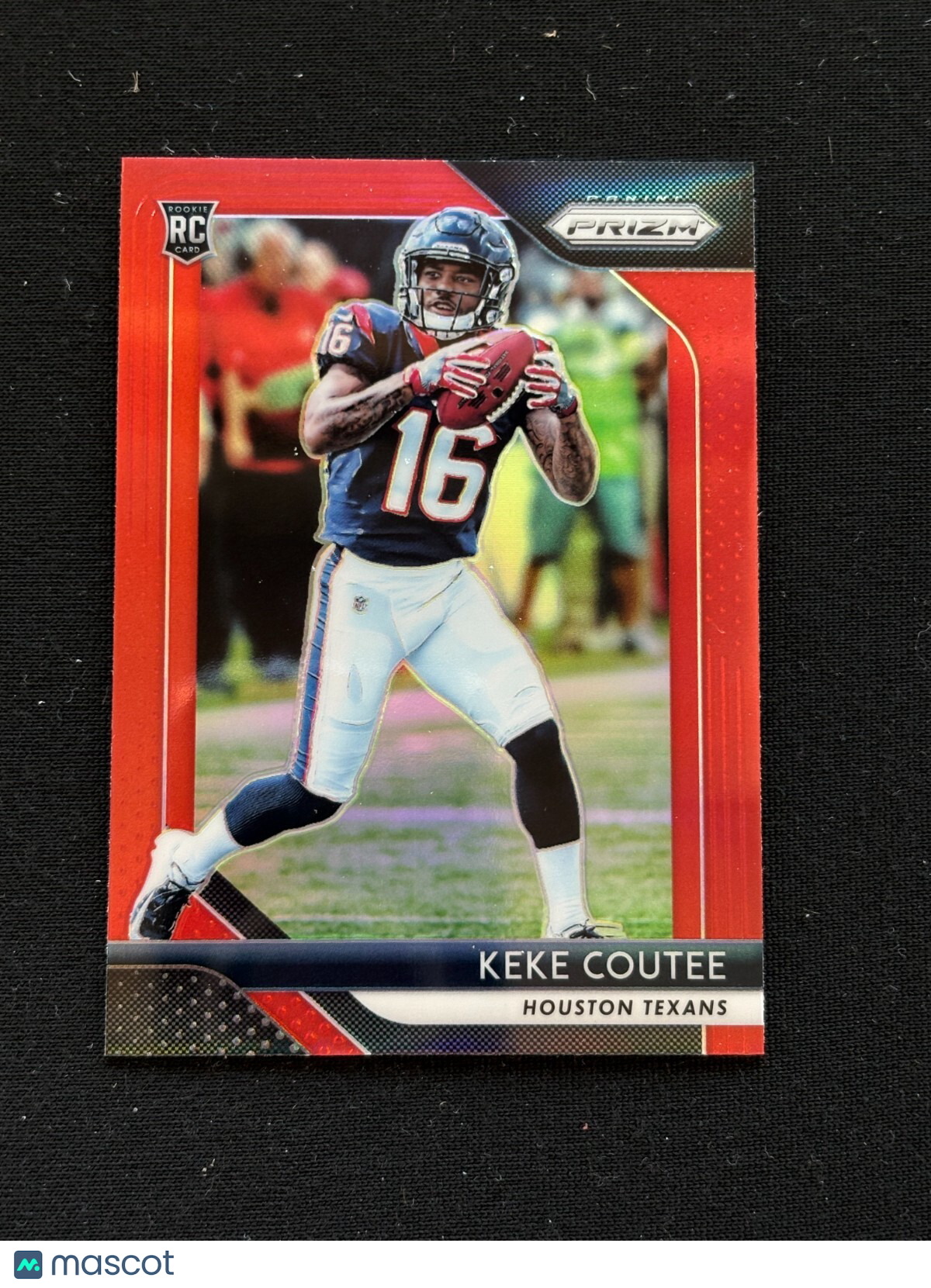 Keke Coutee 2018 Prizm Retail RED Prizm SSP Shortprint Rookie RC Houston Texans
