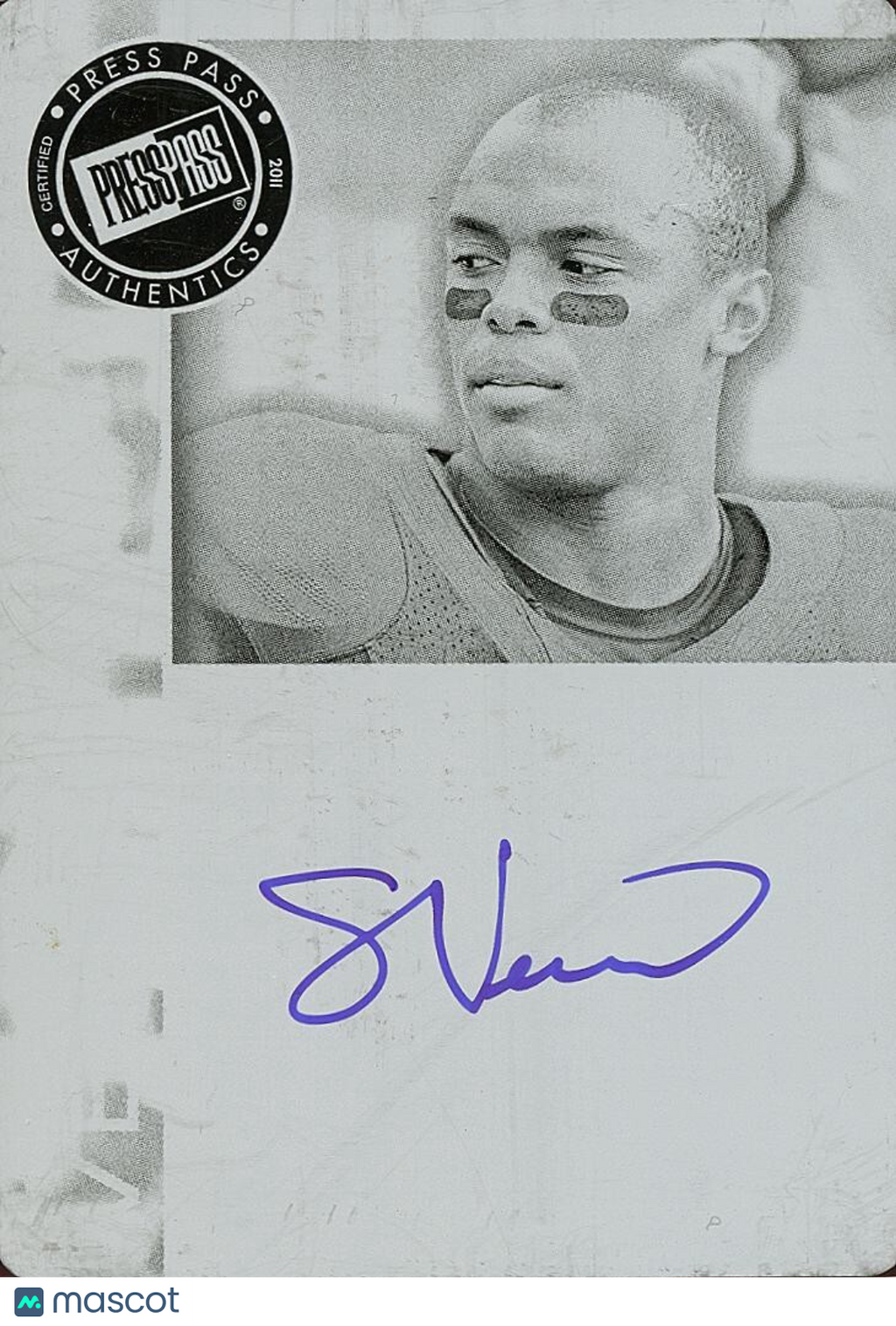 Shane Vereen 2011 Press Pass Auto Autograph Printing Plate RC Cal Patriots 1/1