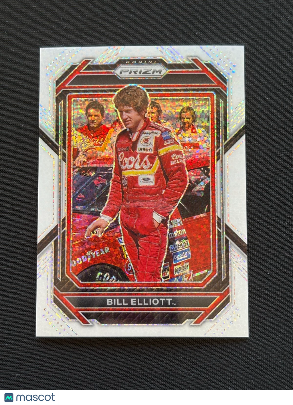 Bill Elliott 2023 Prizm White Sparkle Shortprint SSP NASCAR #36
