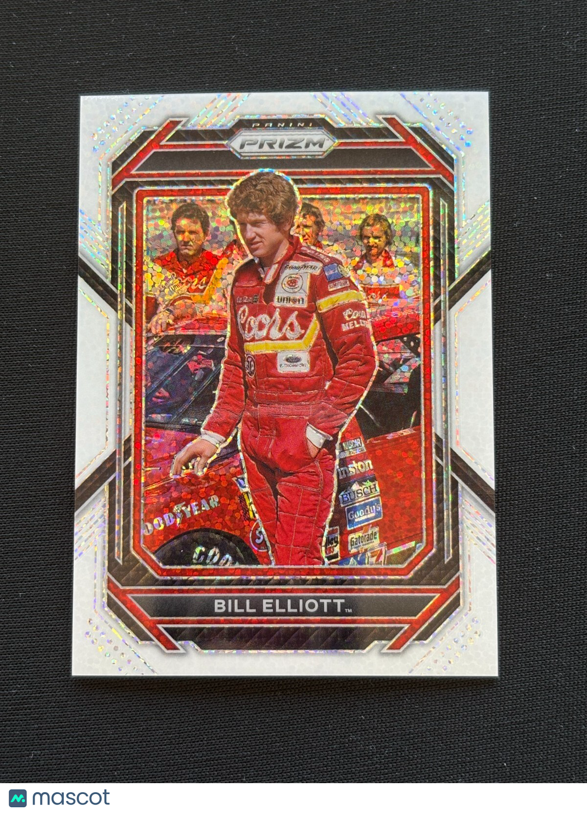 Bill Elliott 2023 Prizm White Sparkle Shortprint SSP NASCAR #36