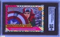 Rogue And Captain America At Odds 2025 Topps Finest X-Men XFractor 84/97 SGC 10