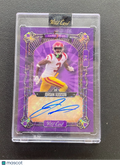 Jordan Addison 2023 Wild Card Auto Autograph JERSEY NUMBER USC Vikings 3/4