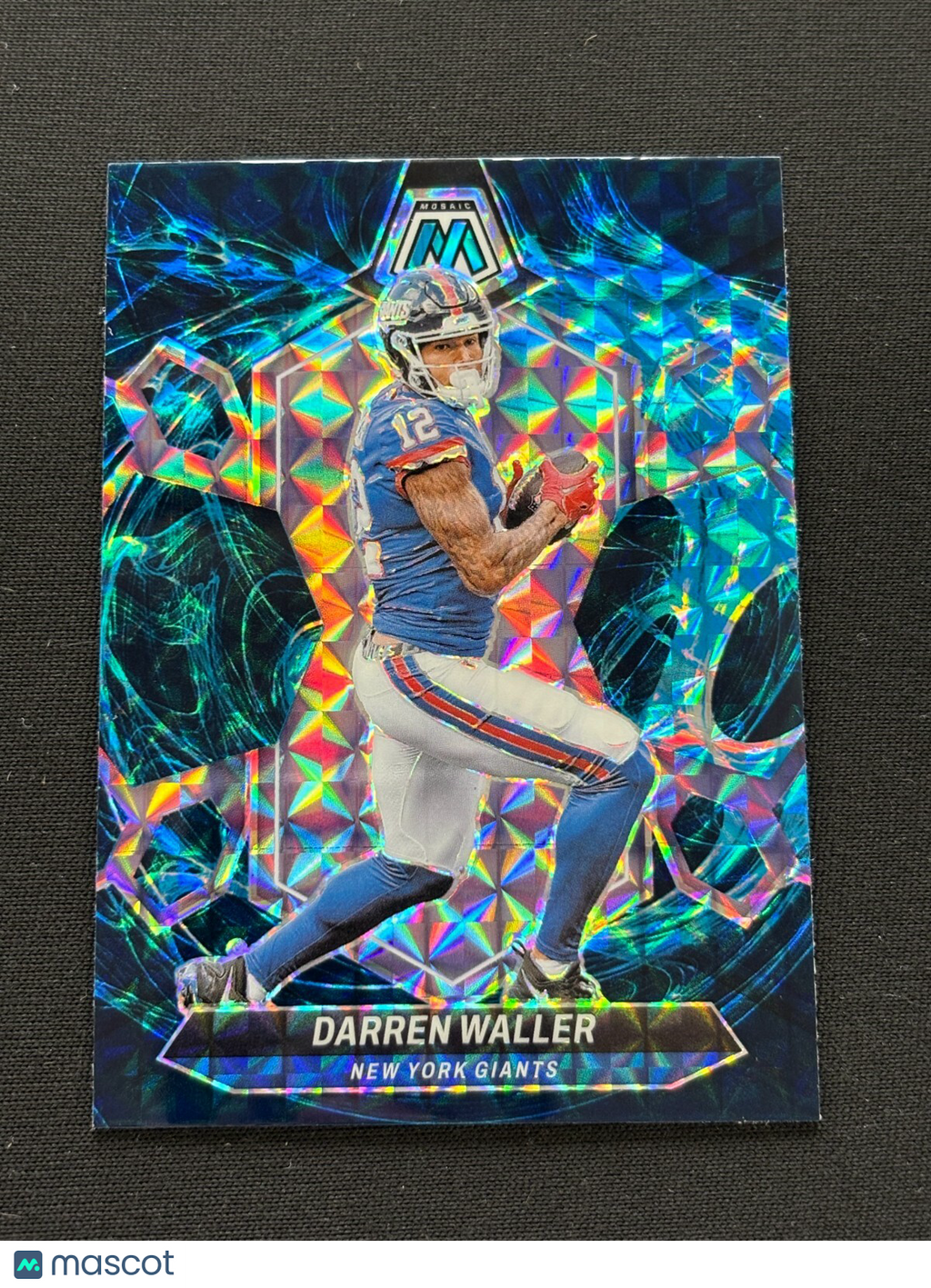 Darren Waller 2024 Mosaic GENESIS PRizm CASE HIT SSP New York Giants #166