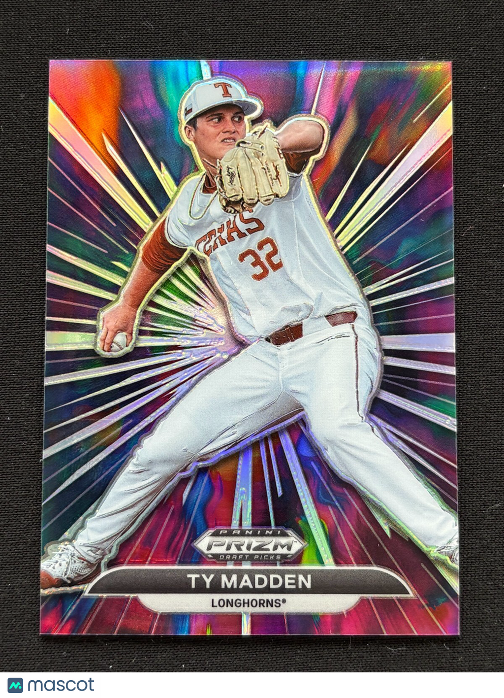 Ty Madden 2021 Prizm Draft Electric Stars CASE HIT SSP RC Rookie Texas Longhorns