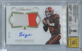 Baker Mayfield 2018 Flawless Auto Autograph Patch RC Cleveland Browns /25 BGS 9