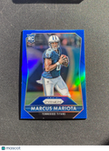 Marcus Mariota 2015 Prizm Blue Prizm Rookie RC Tennessee Titans Oregon #264