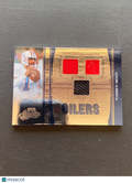Warren Moon 2006 Absolute Tools Game Worn Patch Shoe Cleat Houston Oilers 9/25