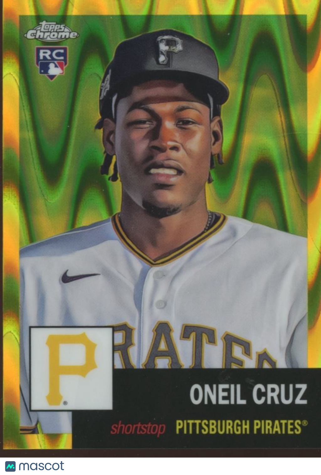 Oneil Cruz 2022 Topps Chrome Platinum GOLD Lava Refractor RC Pirates 210/250