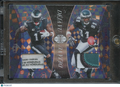 AJ Brown / Terrell Owens 2024 Illusions Deja Vu Laundry Tag Patch Eagles 42/50