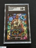 The Rock 2025 Topps Chrome Hidden Gems SSP CASE HIT WWE Wrestling SGC 10