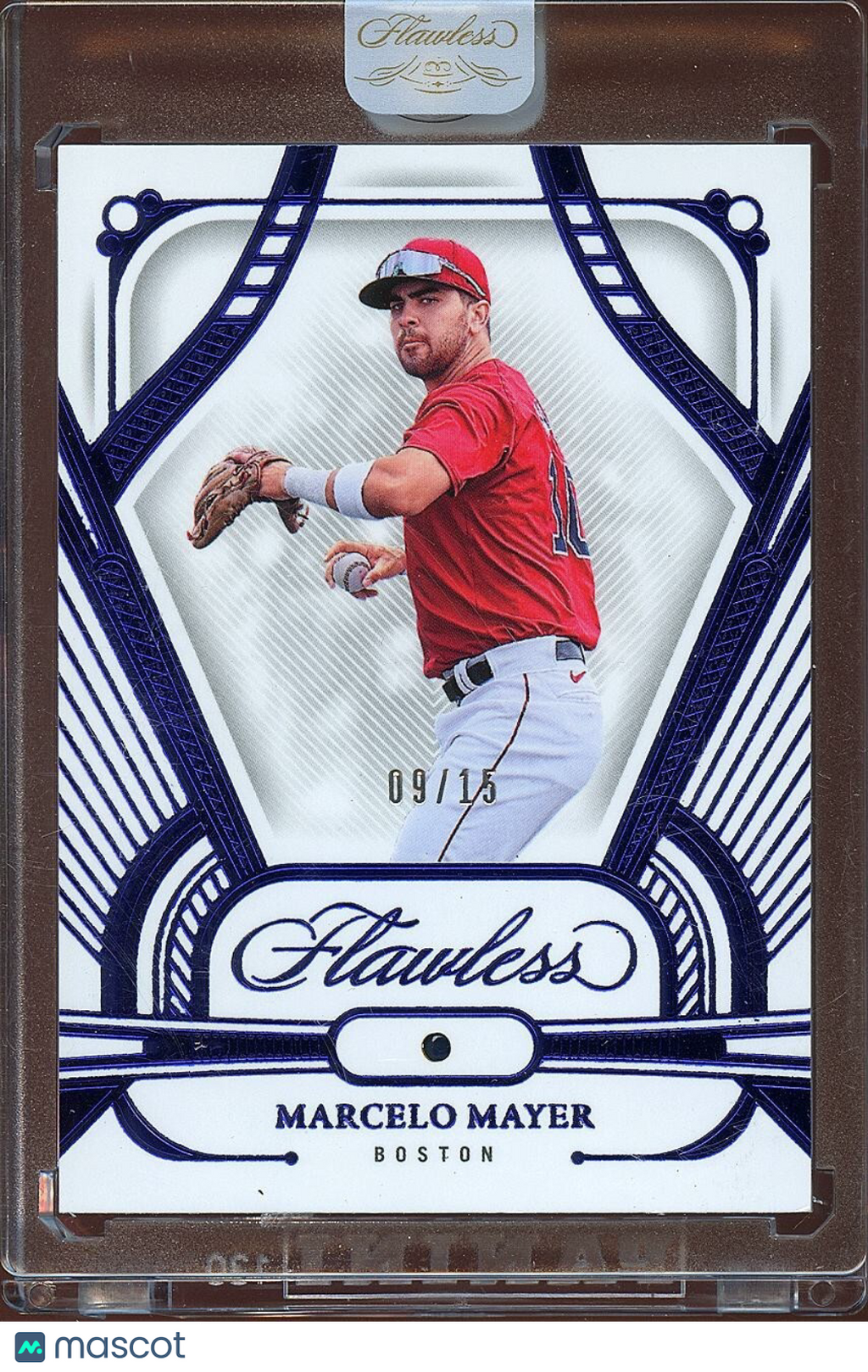 Marcelo Mayer 2024 Flawless Sapphire Gem Rookie RC Boston Red Sox 9/15