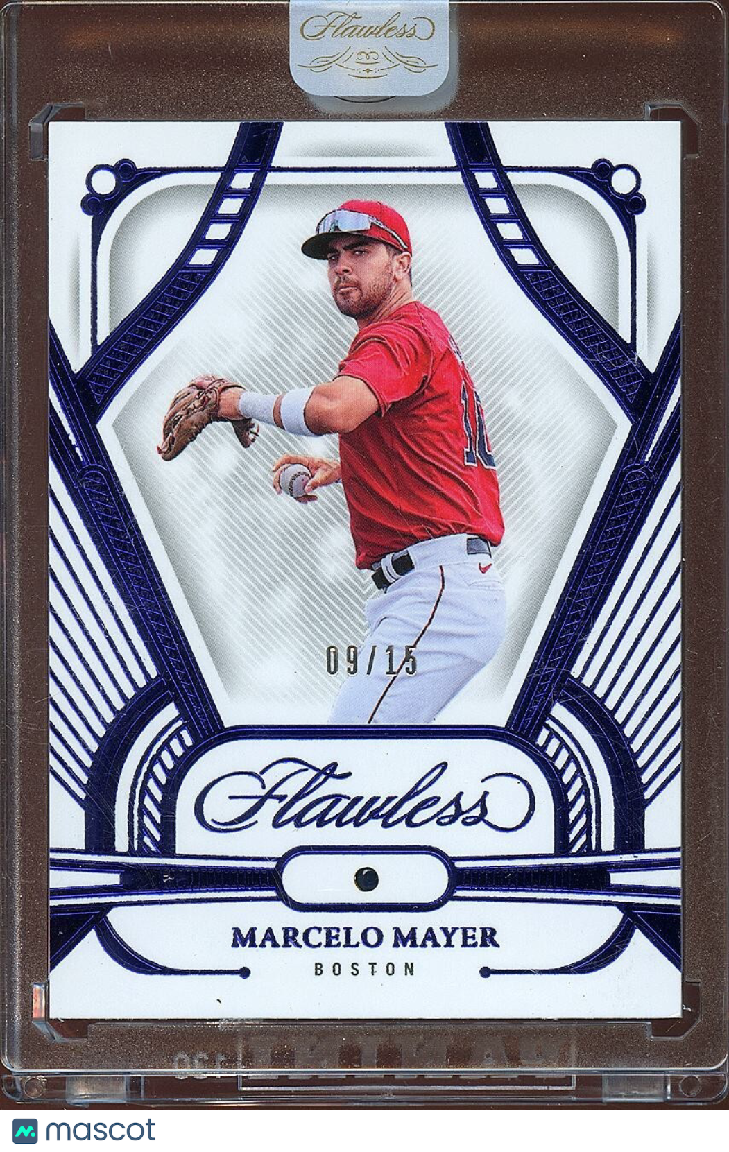 Marcelo Mayer 2024 Flawless Sapphire Gem Rookie RC Boston Red Sox 9/15