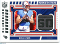 Will Levis 2024 Rookies & Stars Laundry Tag Patch Tennessee Titans 16/25