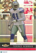Terence Newman 2008 Topps Finest RED Refractor SSP Dallas Cowboys 11/25 #93
