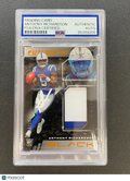 Anthony Richardson 2023 Black Auto Autograph 2 CLR Patch RC Colts 13/50 PSA DNA