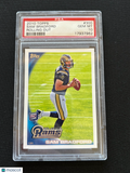 Sam Bradford 2010 Topps Image Variation Rolling Out SSP Sooners Rams PSA 10