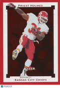 Priest Holmes 2002 Fleer Premium Star Rubies Kansas City Chiefs 9/100