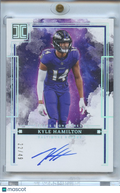 Kyle Hamilton 2025 Impeccable on Card Auto Autograph Baltimore Ravens 22/49