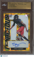 Ahmad Sauce Gardner 2022 Leaf Metal GOLD Auto Autograph RC New York Jets 1/1