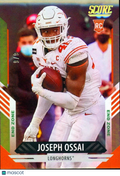 Joseph Ossai 2021 Score End Zone SSP Rookie RC Texas Longhorns 6/6