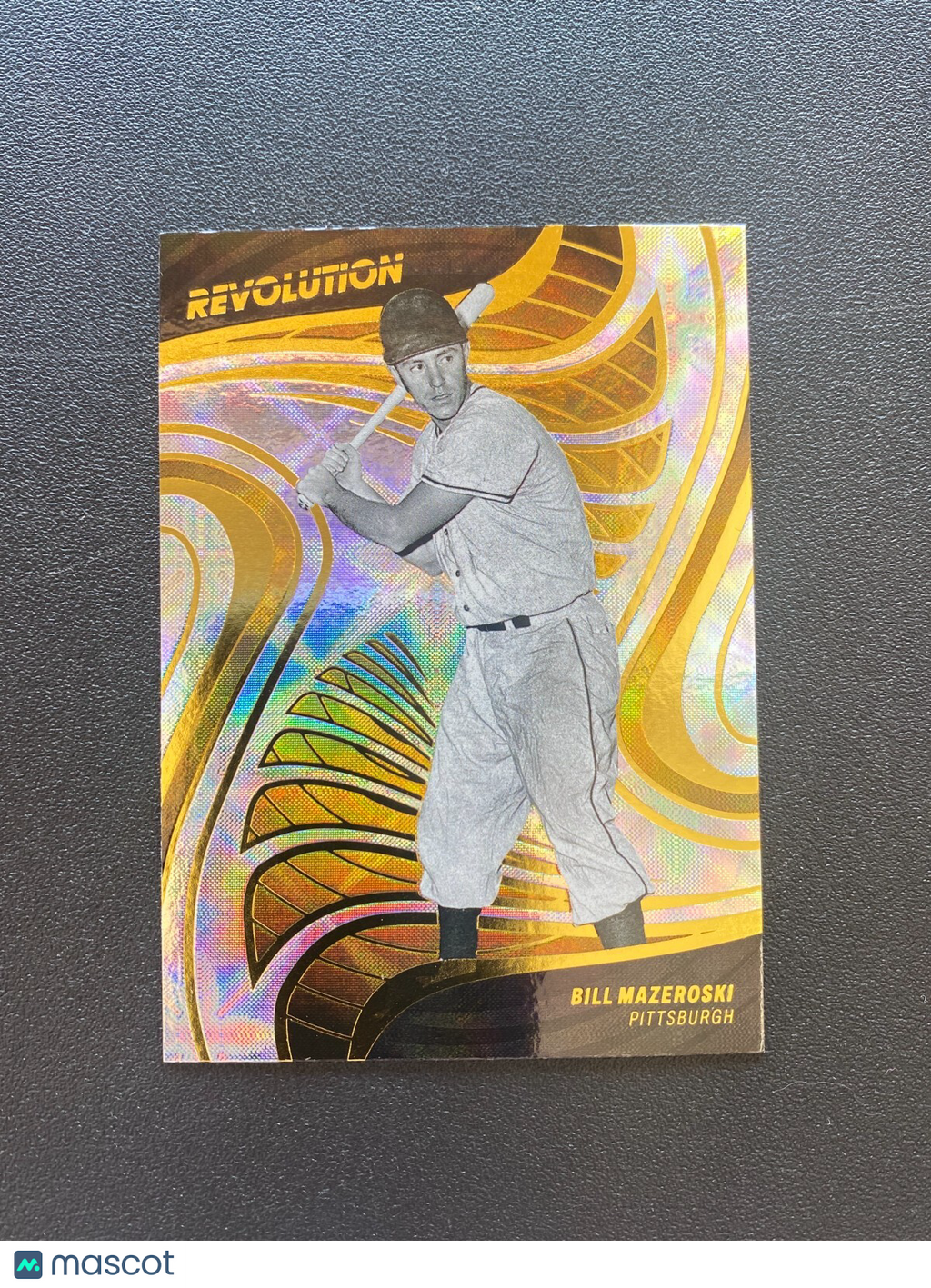 Bill Mazeroski 2023 Revolution GALACTIC CASE HIT SSP Pittsburgh Pirates #32