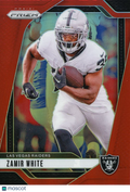 Zamir White 2024 Prizm Retail Red SSP Shortprint Las Vegas Raiders #149