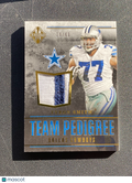 Tyron Smith 2017 Majestic Pedigree Game Worn Patch Dallas Cowboys 10/49