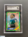 William Perry 2001 Topps Archives Reserve Refractor Chicago Bears SGC 9