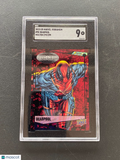 Deadpool 2015 Upper Deck Vibranium Molten Red Marvel 279/299 #90 SGC 9