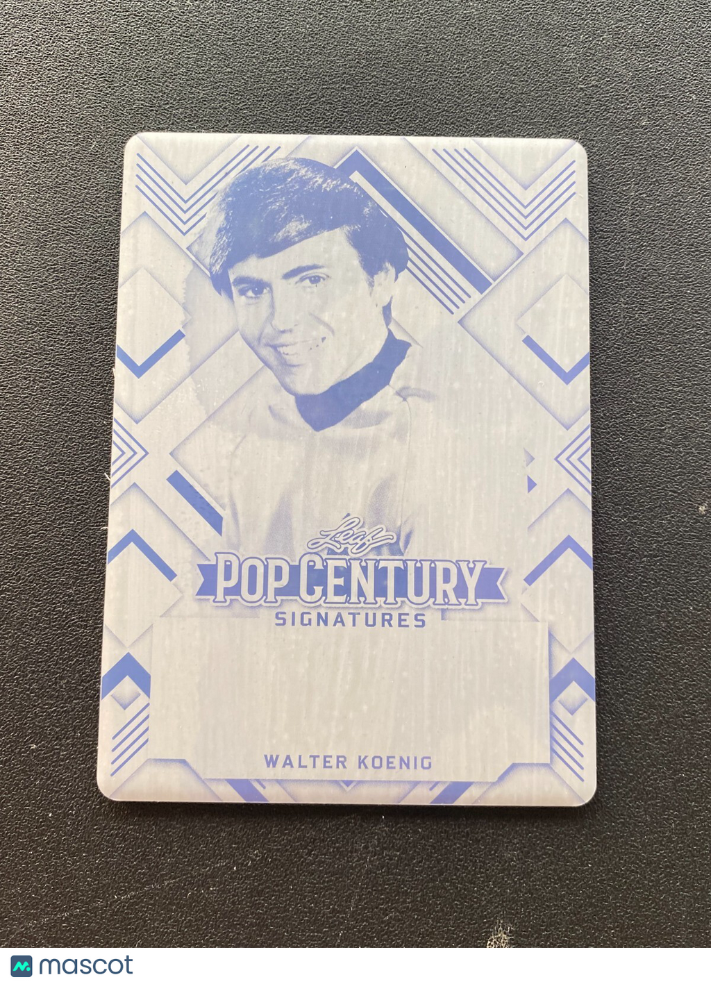 Walter Koenig 2022 Leaf Pop Century Printing Plate Pavel Chekov Star Trek 1/1