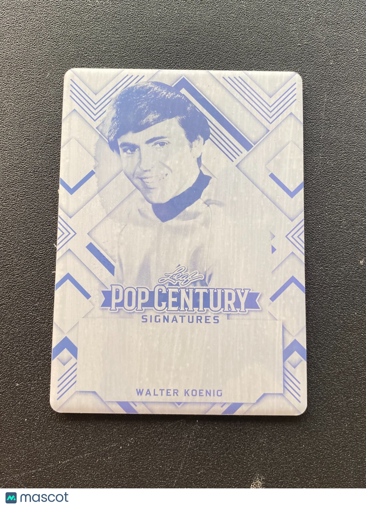 Walter Koenig 2022 Leaf Pop Century Printing Plate Pavel Chekov Star Trek 1/1
