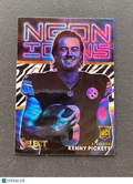 Kenny Pickett 2022 Select Neon Icons Zebra Prizm RC SSP Pittsburgh Steelers