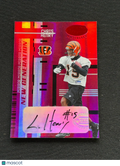 Chris Henry 2005 Certified Red Auto Autograph Rookie RC Cincinnati Bengals 3/50