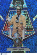 Randy Moss 2023 Mosaic HOF Blue Sparkle Prizm Minnesota Vikings 49/96