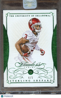 Sterling Shepard 2016 Flawless Emerald Gem RC Rookie SSP Oklahoma Sooners 4/5