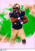 Adrian Peterson 2017 Origins Green SSP Shortprint New Orleans Saints 3/5