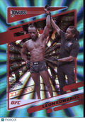 Leon Edwards 2022 Donruss Teal Lazer SSP UFC MMA 24/25 #24