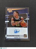 Desmond Bane 2020-21 Clearly Donruss Rated Rookie Auto Autograph RC Grizzlies