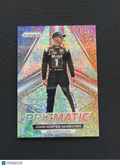 John Hunter Nemechek 2023 Prizm Prizmatic White Sparkle Shortprint SSP NASCAR