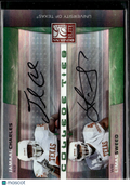 Jamaal Charles Limas Sweed 2008 Elite Auto Autograph 46/50 Texas Longhorns